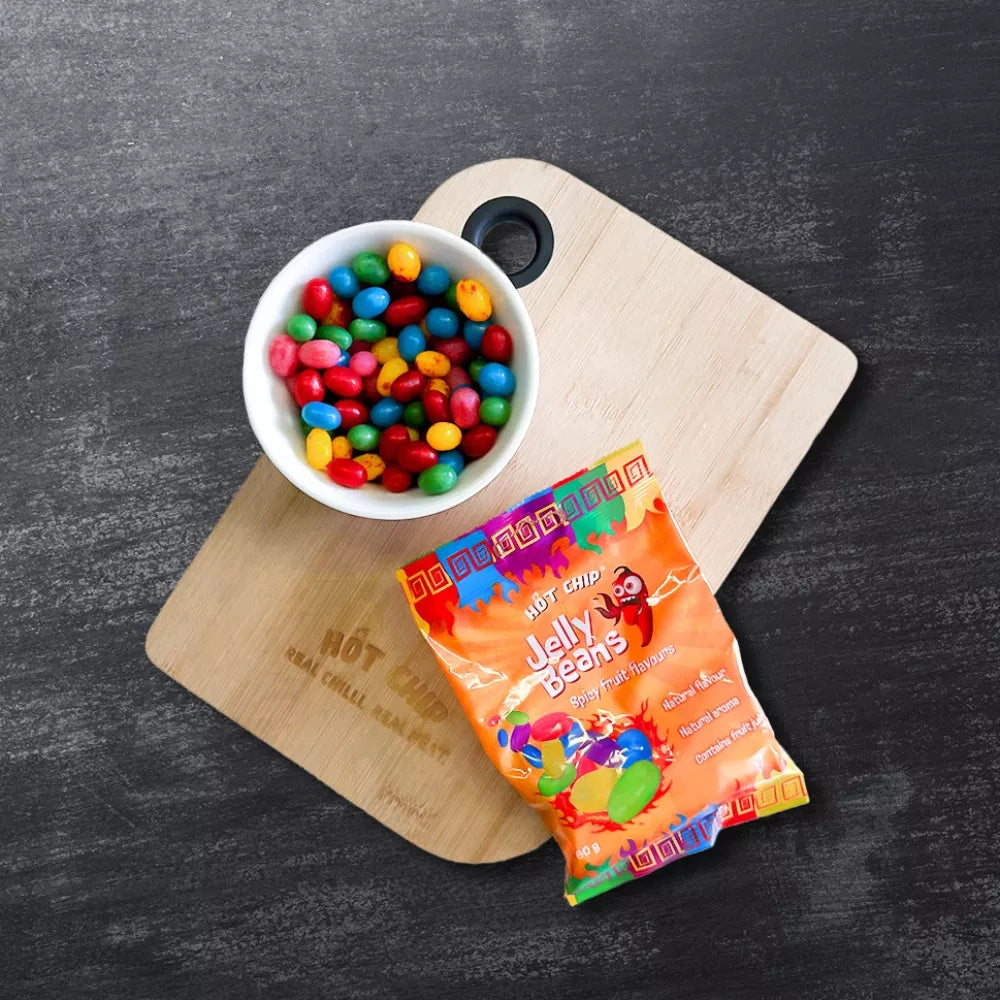 HOT CHIP Jelly Beans Spicy Fruit Flavours 60G