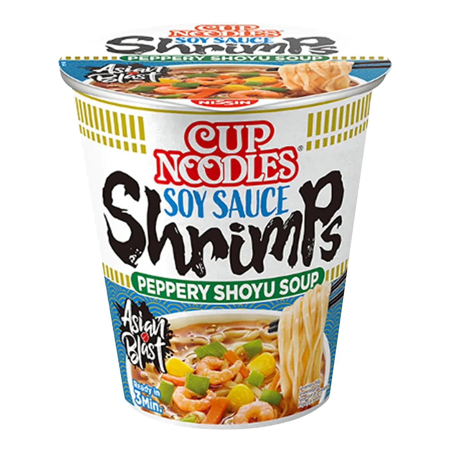 NISSIN Cup Noodles Soy Sauce Shrimp 63G