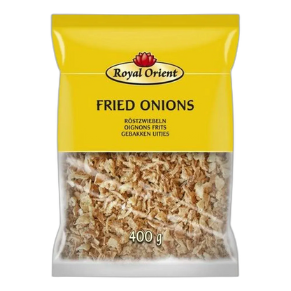 ROYAL ORIENT Röstzwiebeln 400G – Knuspriger Geschmack für deine Gerichte