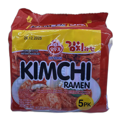 OTTOGI KIMCHI Ramen Big Bag (5x120G)