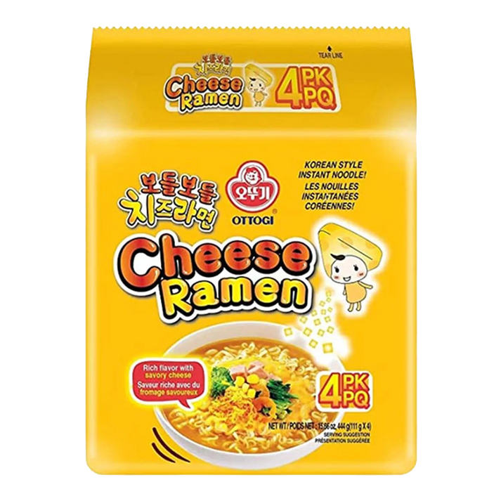 OTTOGI Cheese Ramen Multipack 4x111G