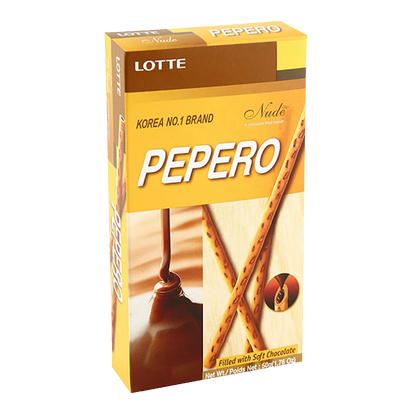 PEPERO Biscuit Stick Nude Chocolate 50G