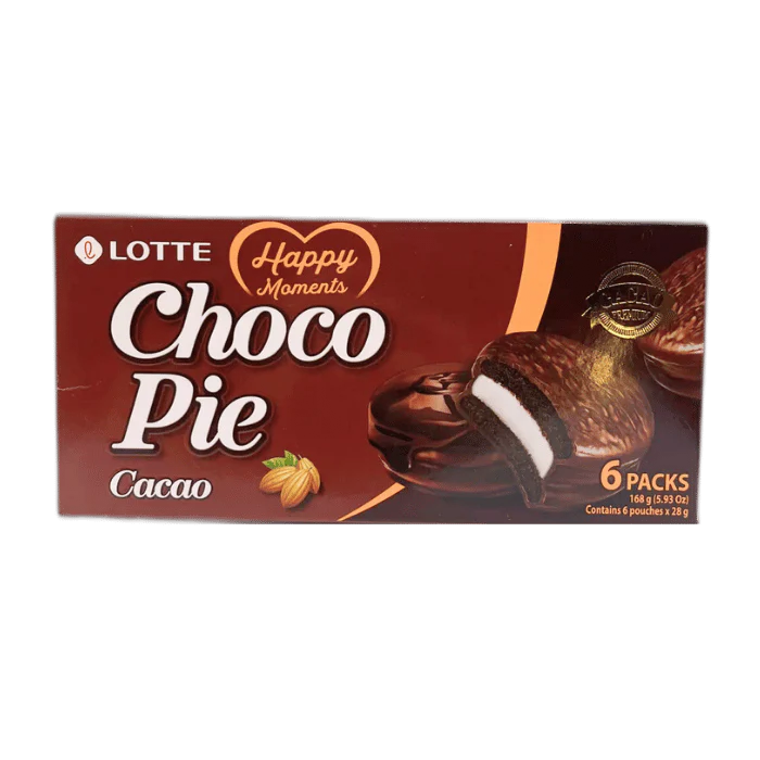 LOTTE Choco Pie Cacao 168G