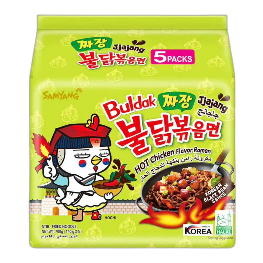 SAMYANG Buldak Jjajang Hot Chicken Ramen 140G