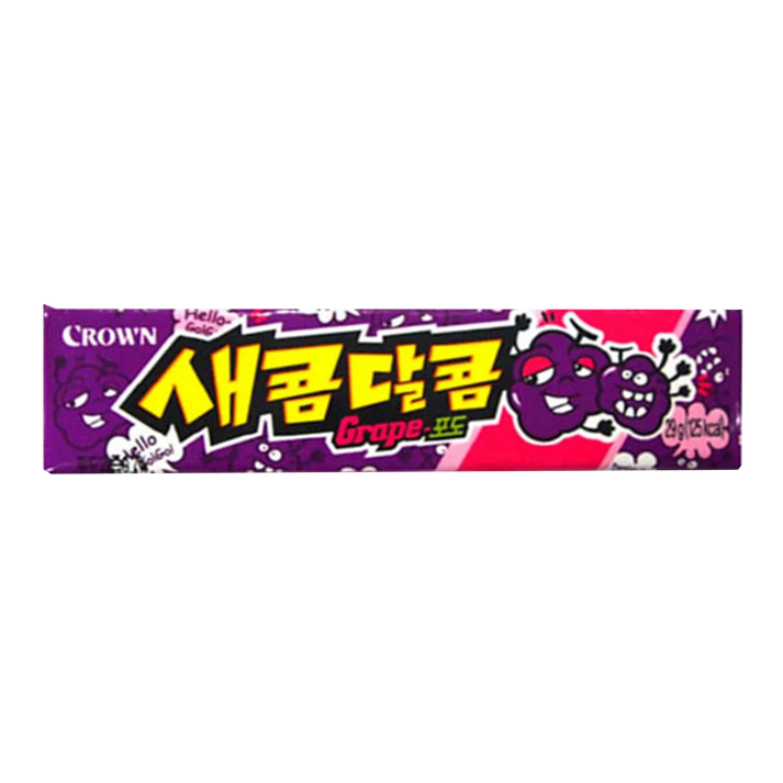 Crown Chewy Candy Grape 29G
