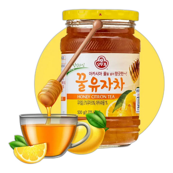 OTTOGI Honey Citron Tea – Koreanischer Zitronen-Honig-Tee 500g