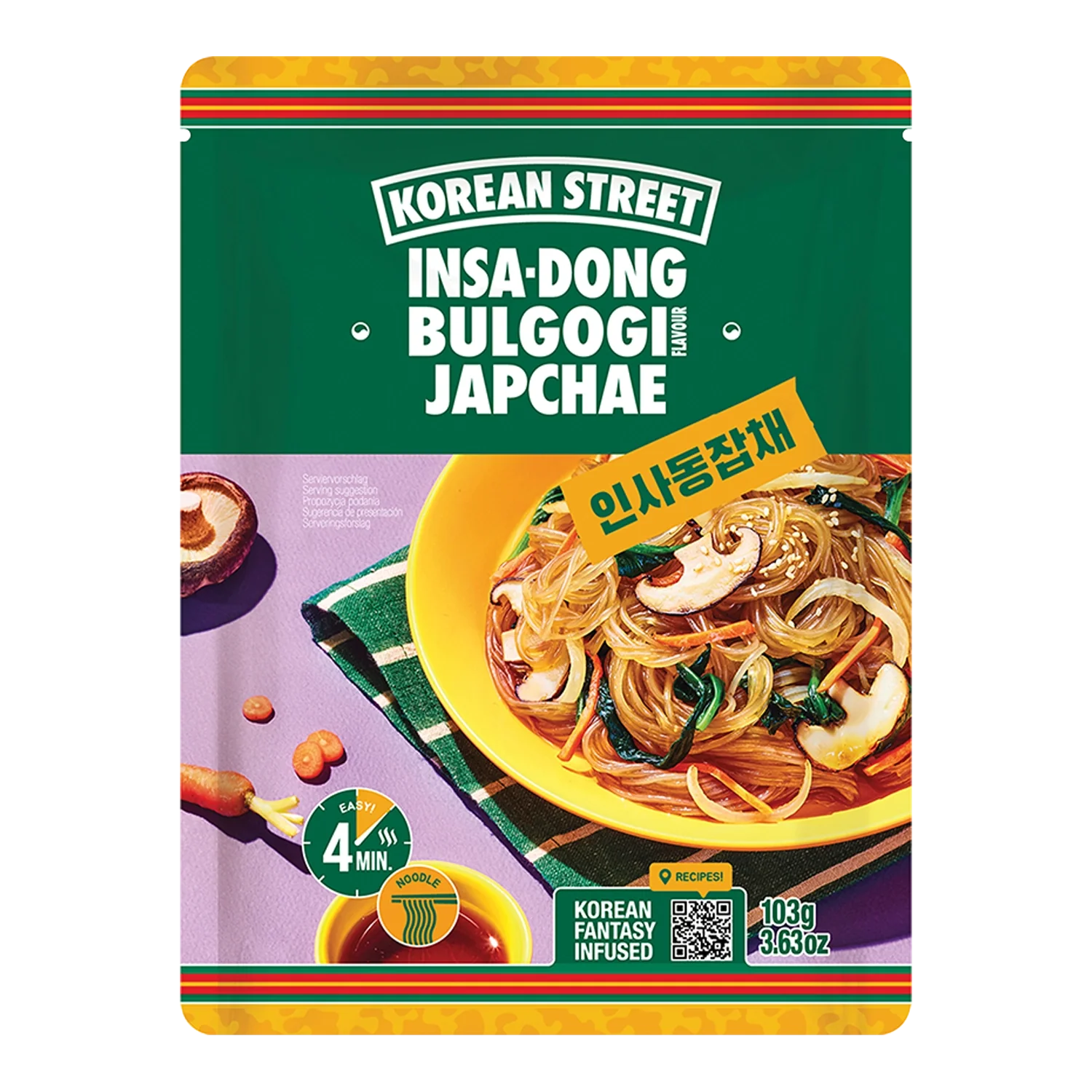 KOREAN STREET Japchae Bulgogi 103G