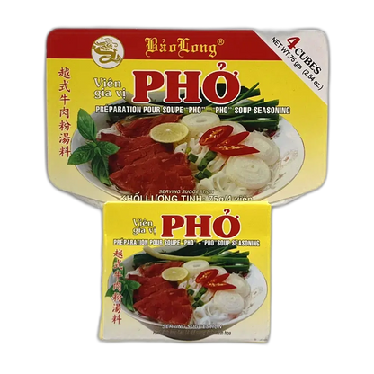 BAO LONG Po Bo Rind Bouillonwürfel 75G
